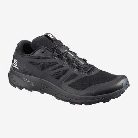 Scarpe Running Salomon SENSE RIDE 2 Uomo Nere IT 6-T58